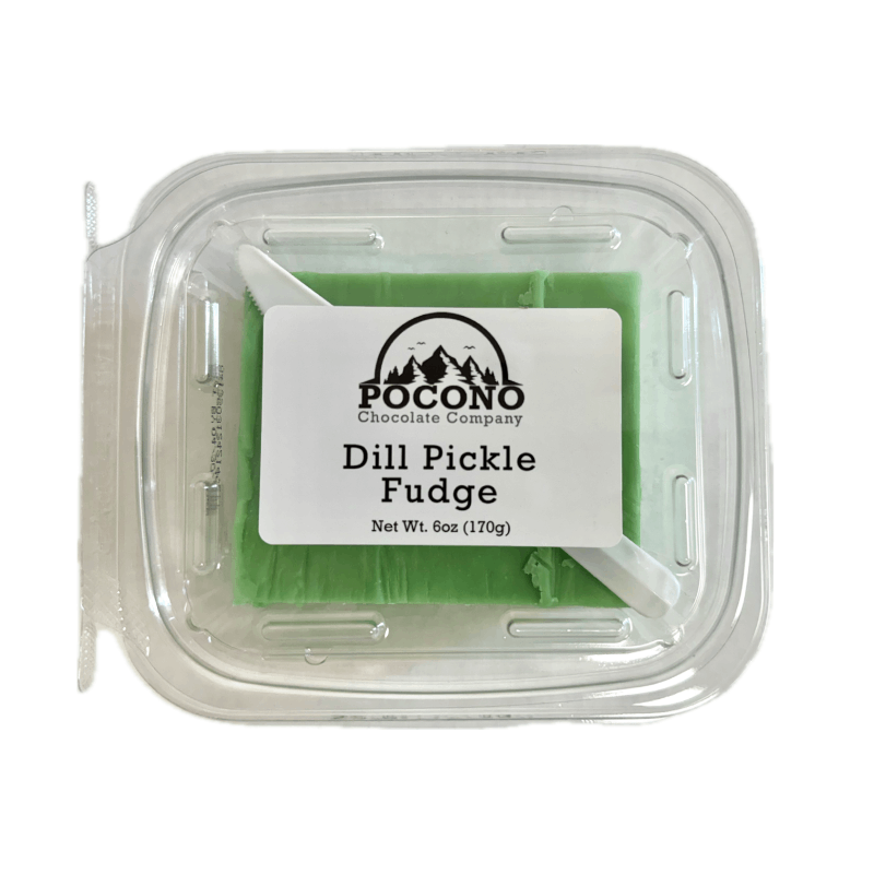 Pocono Chocolate Co. Dill Pickle Fudge - 6oz tub - 3 Pack