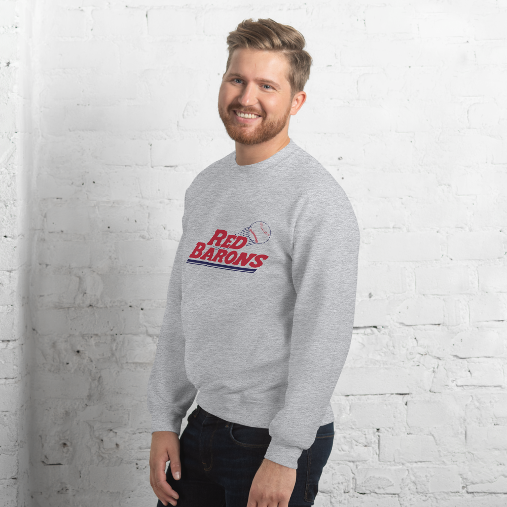Red Barons Retro Crewneck Sweater