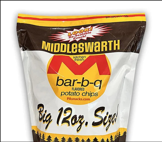 Middleswarth BBQ 12oz Re-Sealable Bags - 4 Pack